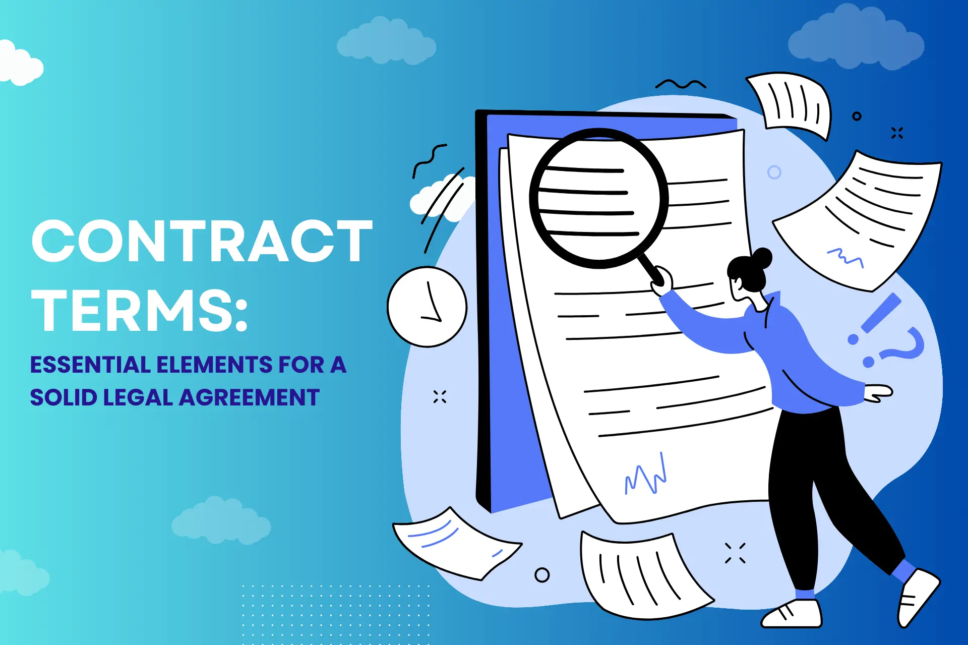 Contract Terms Essential Elements For A Solid Legal Agreement Blog
